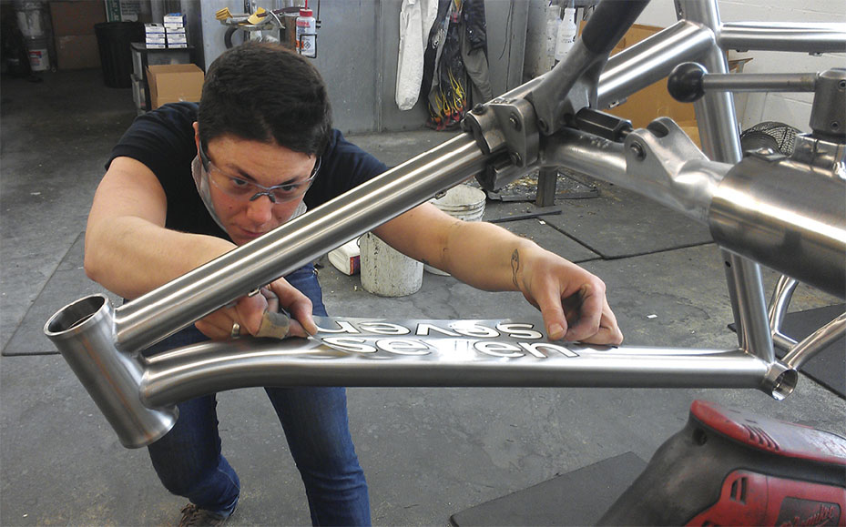 applying a frame decal