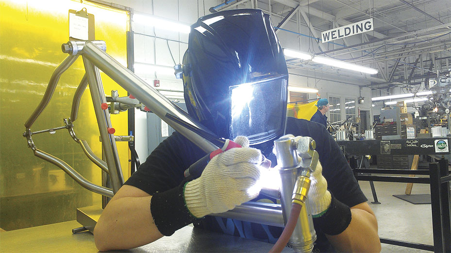 welding a frame