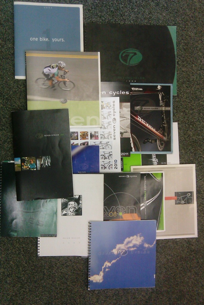 Every Seven Brochure A collection of every Seven brochure