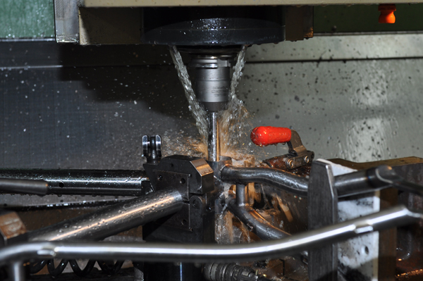 BB machining in a CNC machine