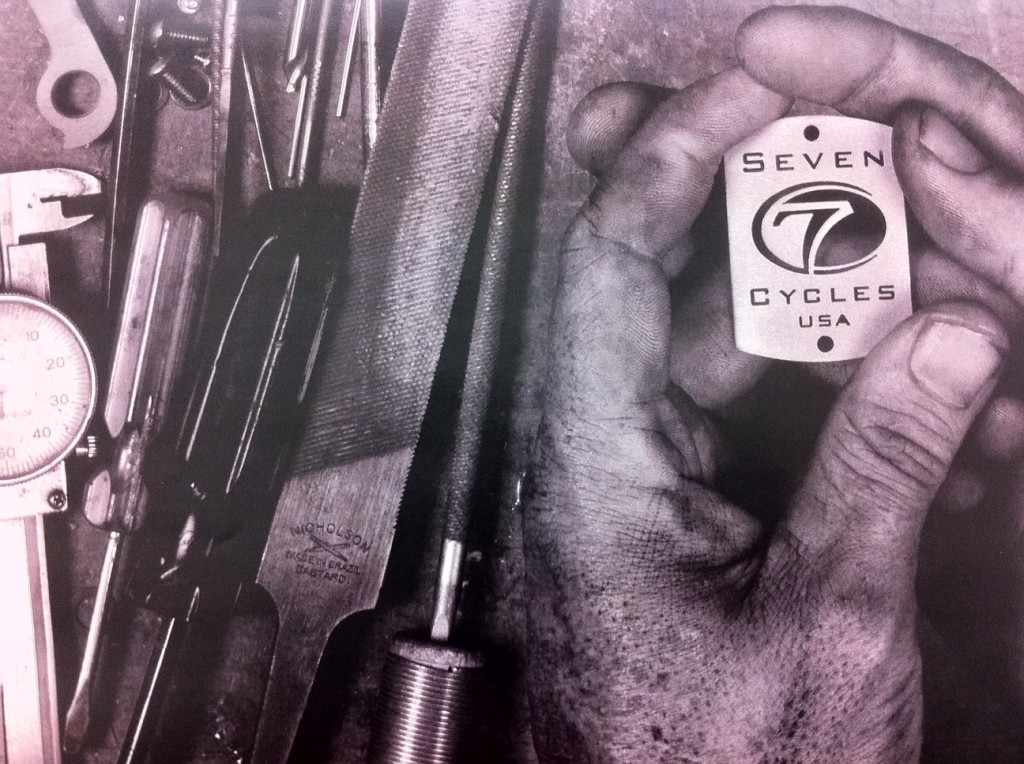 brochure cover - hand holding badge