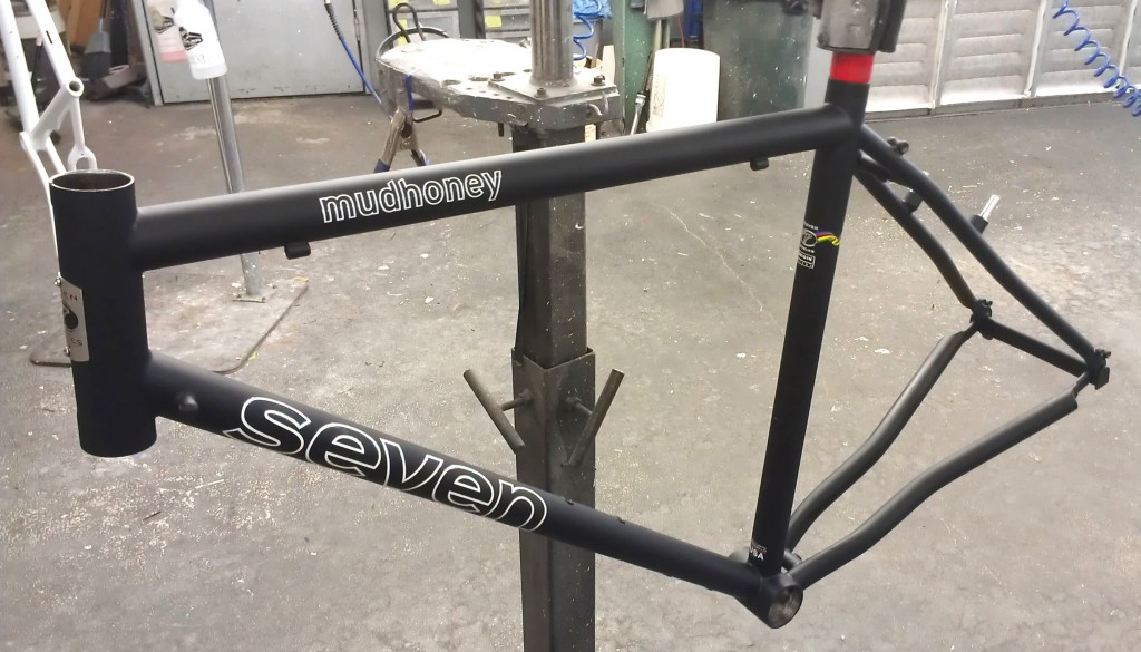 flat black frame