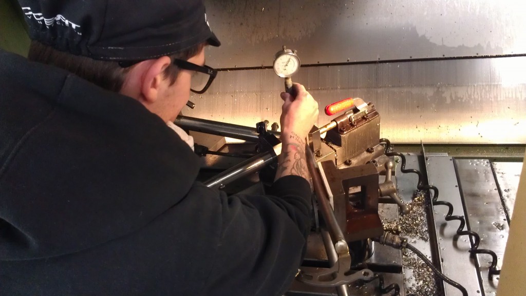 IMAG0218 using a depth gague in a CNC machine