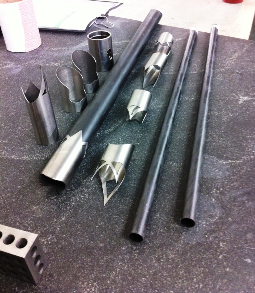 titanium lugs and carbon tubes