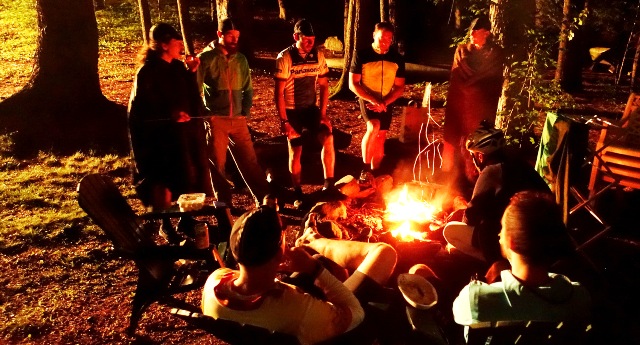 Mesmerized by the Dusk to Dawn Fire