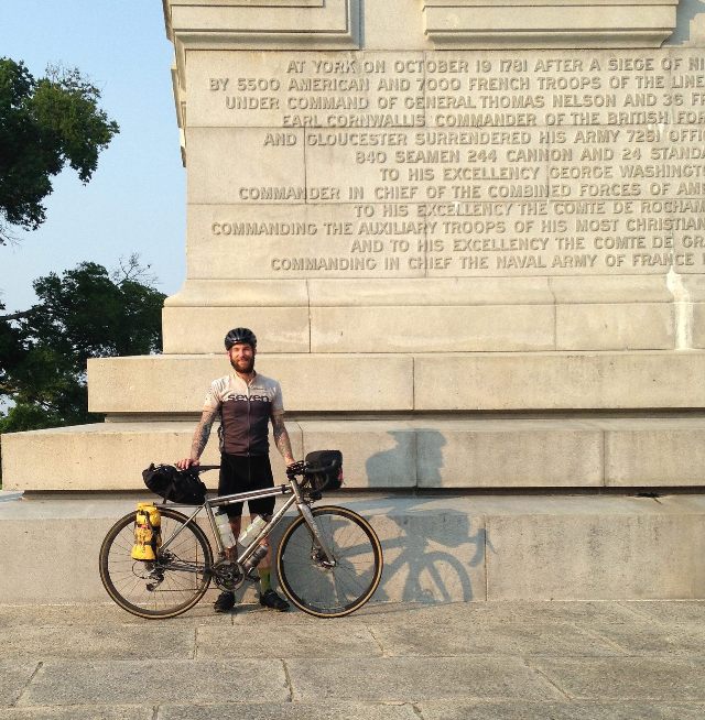 Brad finishes his Race Across America