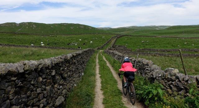 stone walled trail riding