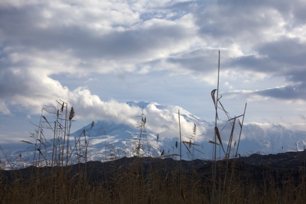 clouds over the mountians