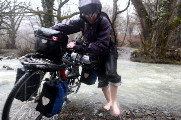 swift stream crossing