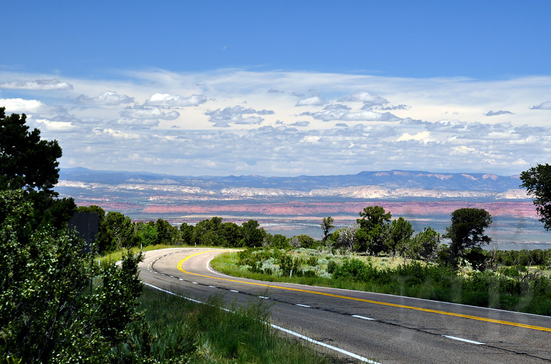Heading from the North Rim into Kanab