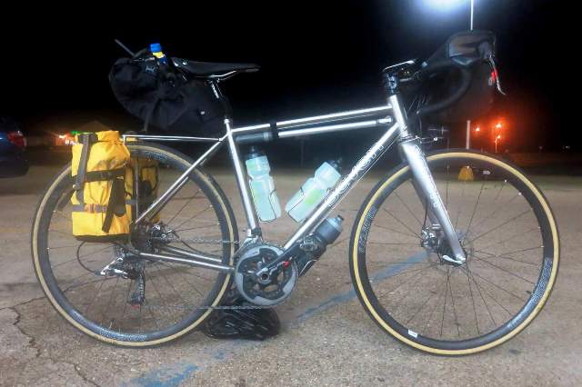 The bike you bring when you ride across America