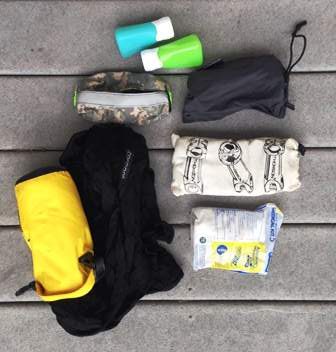 camping gear you bring when you ride across America