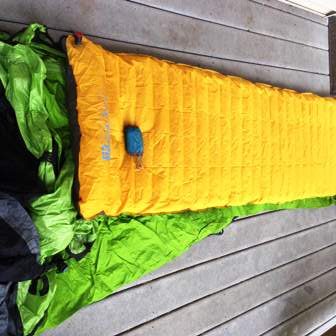 Sleeping Gear you bring when you ride across America
