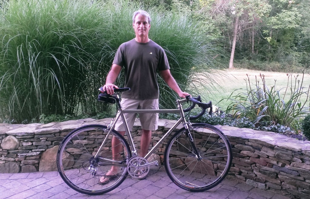 Fran Poses with his Trusty Axiom