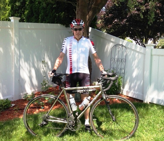Lenny poses with his Seven Axiom