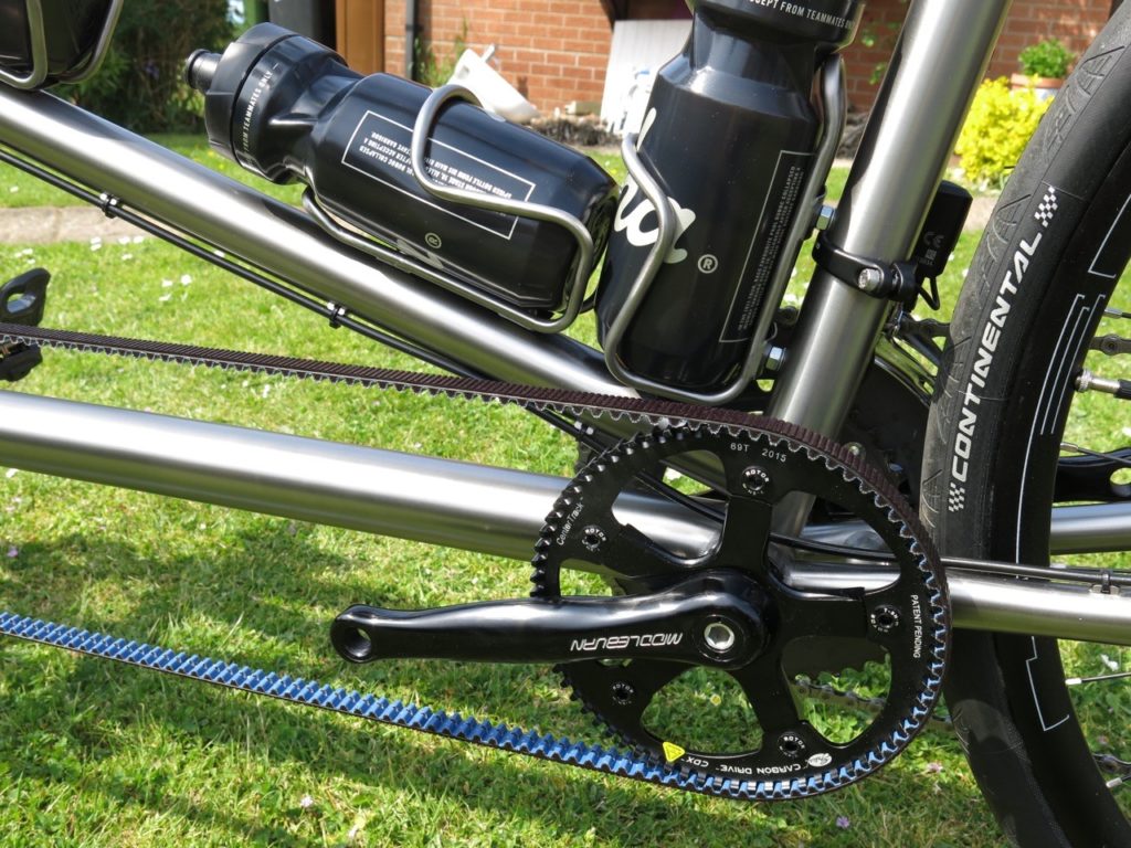 carbon belt drive on a tandem