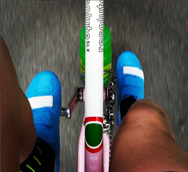 riding the Seven Giro Limited Edition Resolute SLX