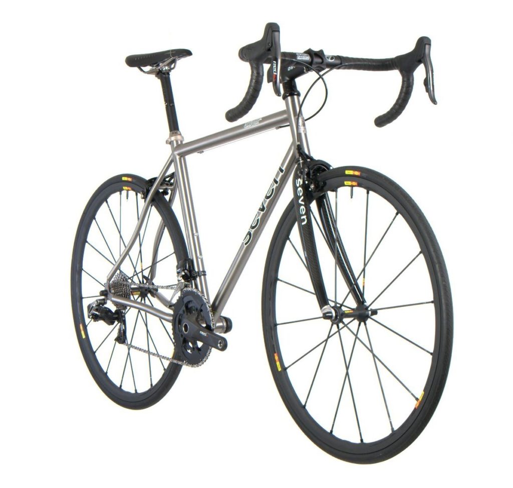 RedSky with caliper brakes amply clearing a Mavic 23c tires