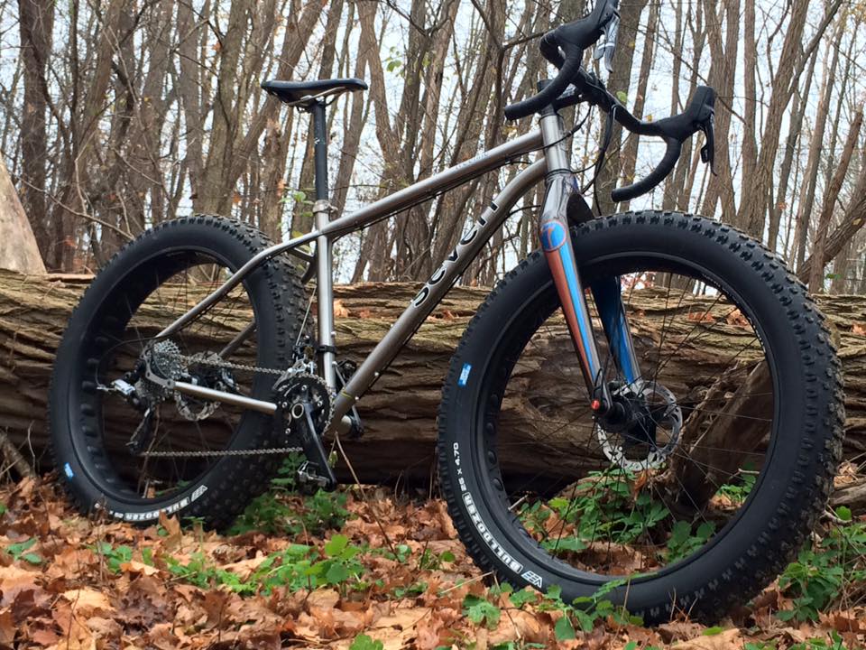 Seven Treeline Fat bike with drop bars