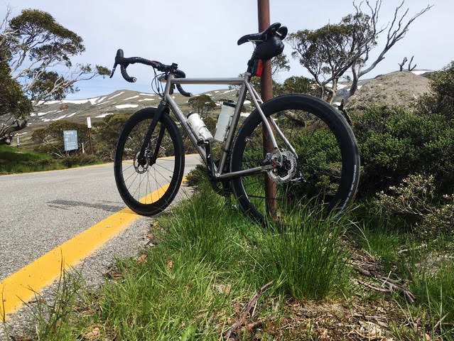 Col's Axiom SL on the desert roadside