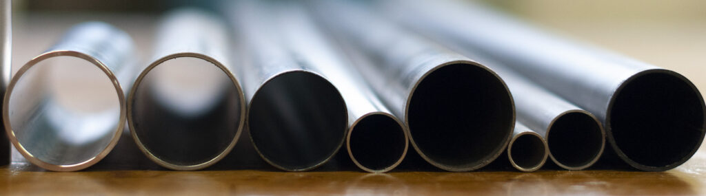 tubing in various materials