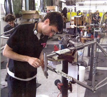 Seven Cycles Factory: Finishing