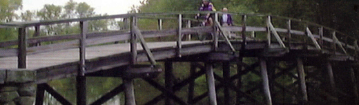 Wooden bridge