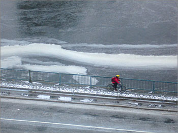 Riding in the winter
