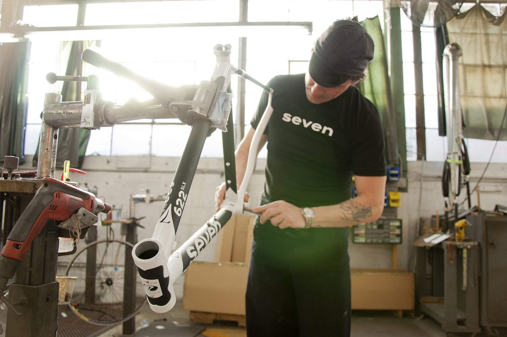 Kirk Finishing a 622 SLX