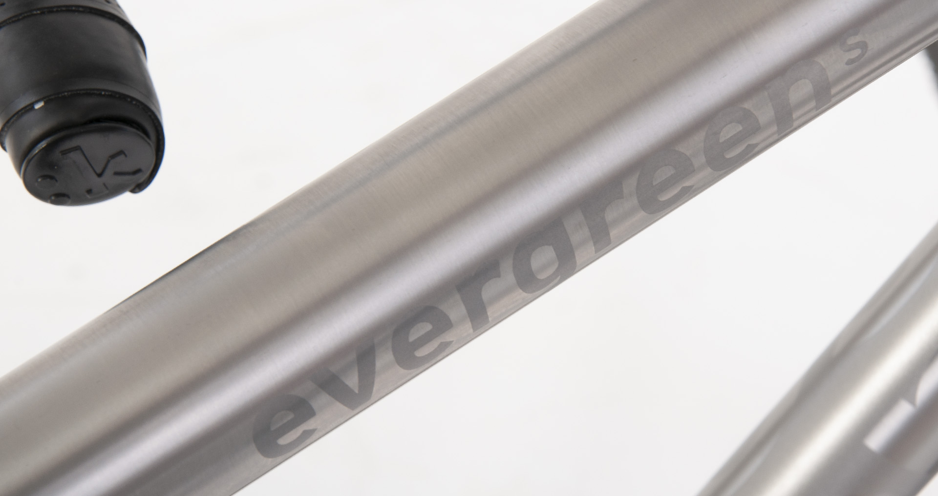 Evergreen S - blasted top tube