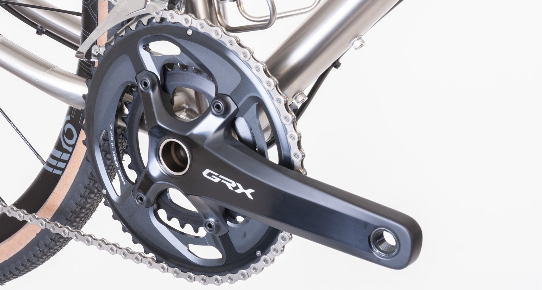 Shimano GRX 2x crank