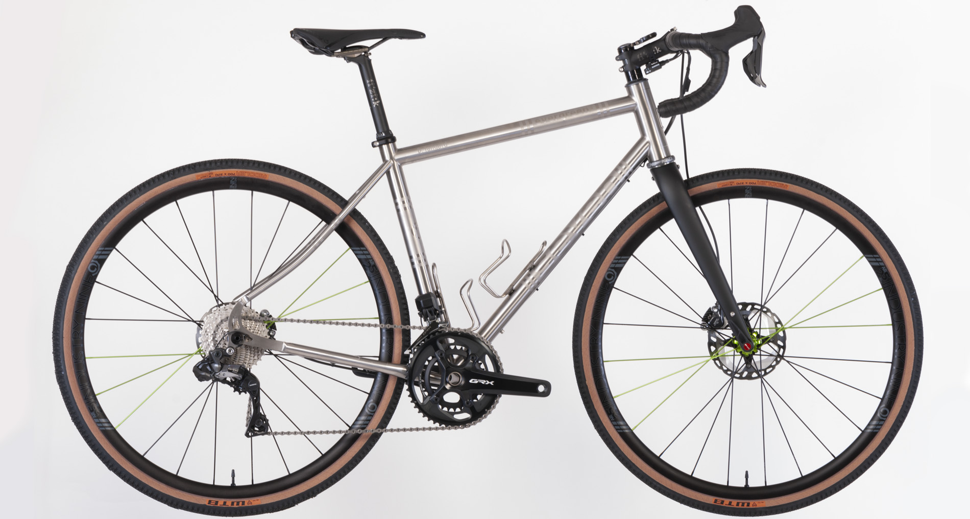 Evergreen XX with Moto seat stays - side view