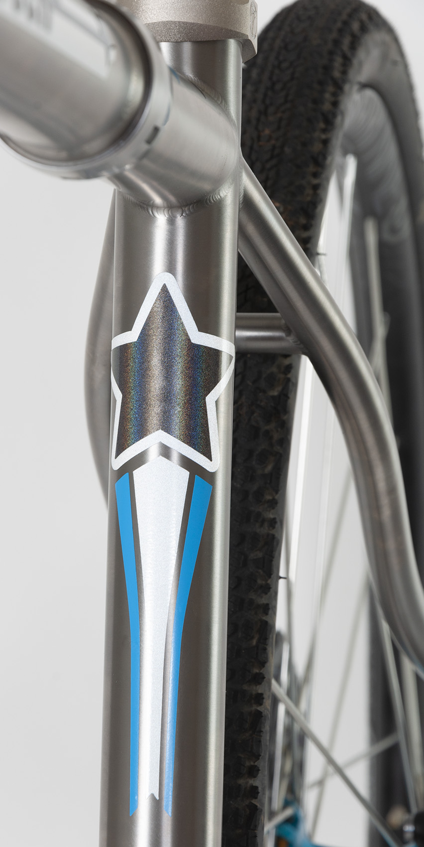 star-spangled graphics - seat tube