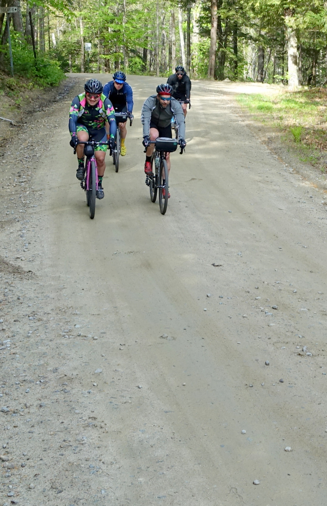 Evergreen Gravel Race Leaders